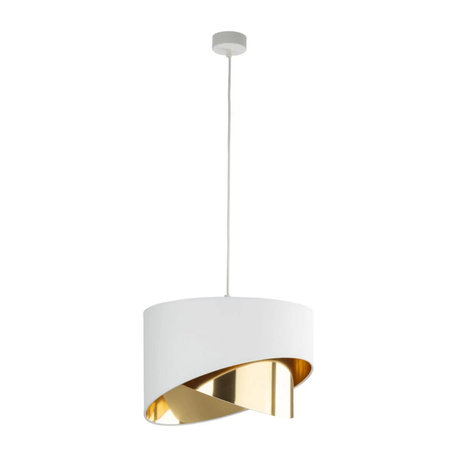 

Подвесная лампа famlights, 19x19x170 см, белый/золотой