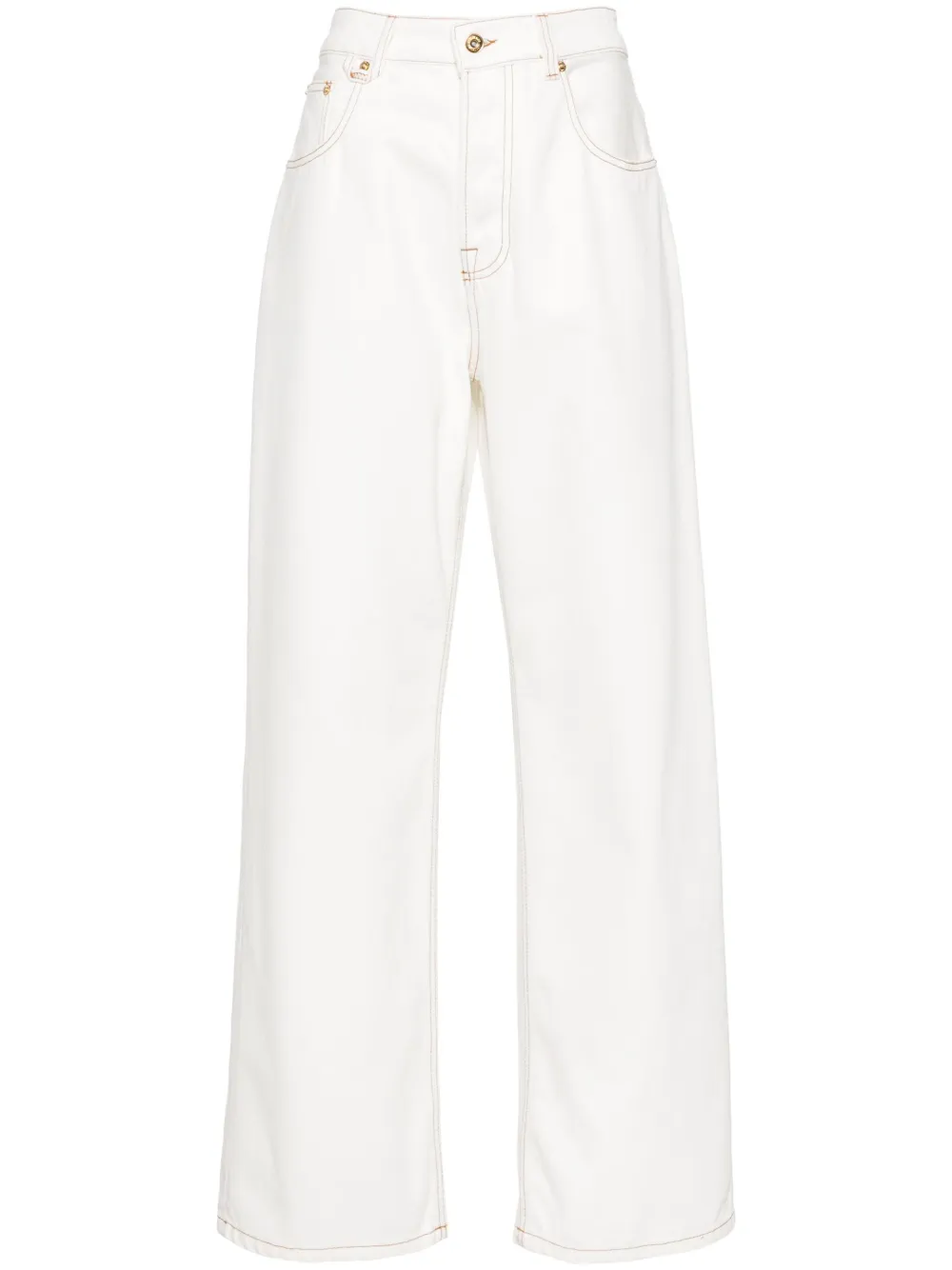 

Джинсы La De Nîmes из органического хлопка JACQUEMUS, нейтральный