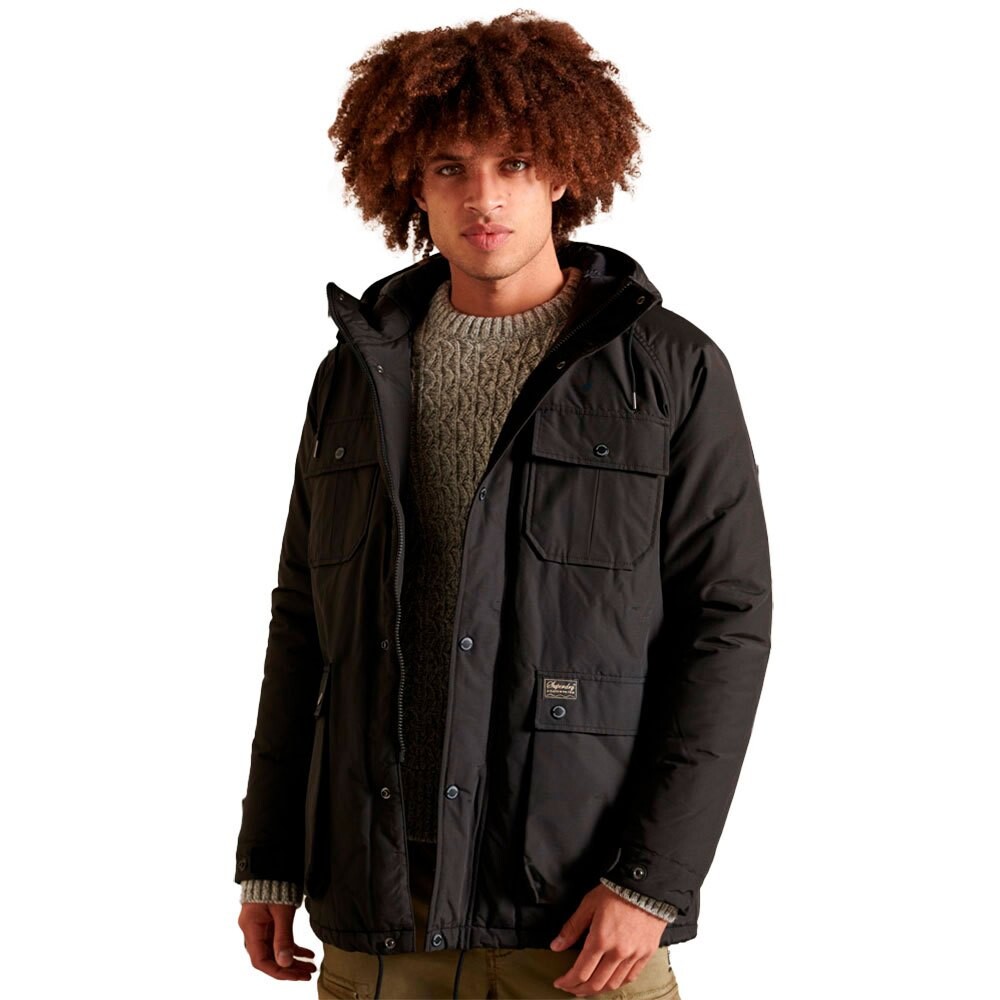 

Куртка Superdry Mountain Padded, черный