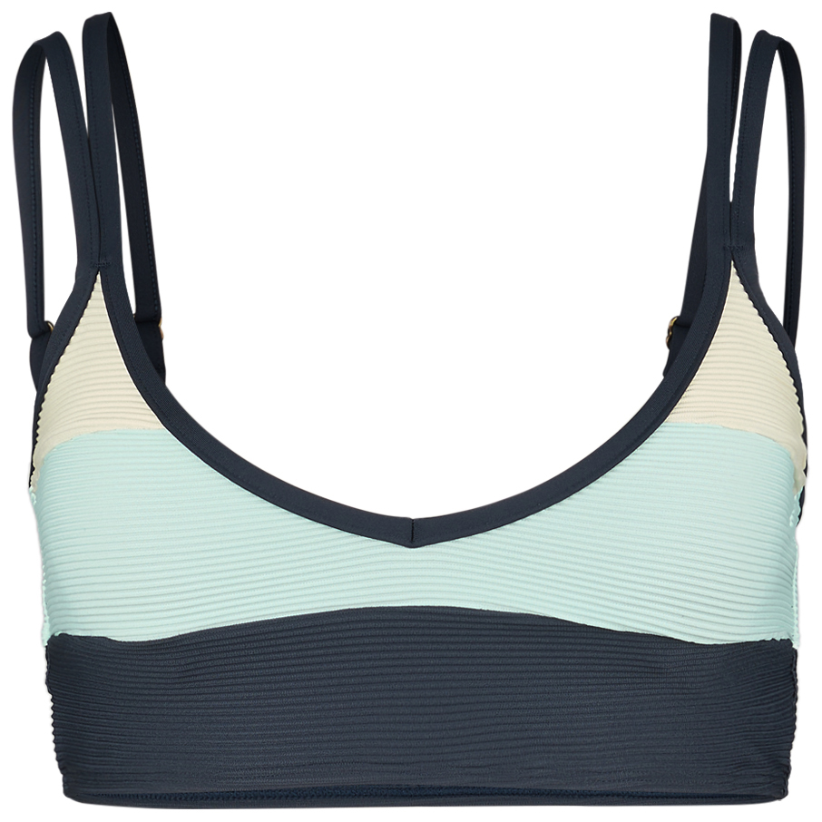 

Верх бикини Rip Curl Women's Block Party Spliced Crop, темно синий