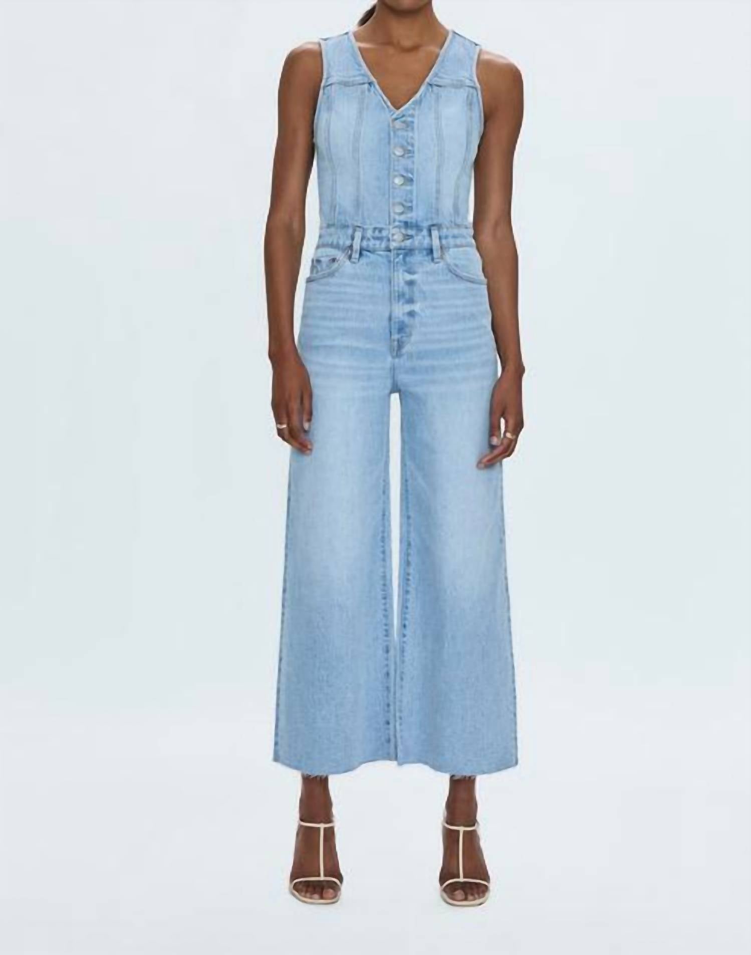 

Укороченный облегающий комбинезон-жилет Aria от Priority PISTOLA, priority