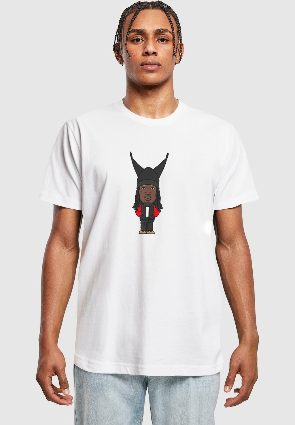 

Футболка с принтом ATLANTA SKETCH Mister Tee, белый