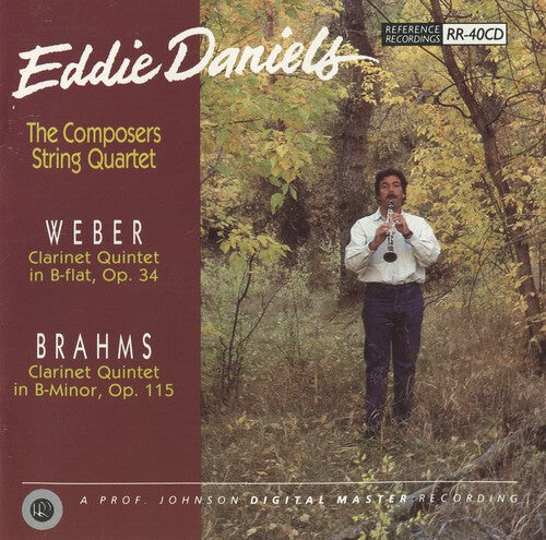 

CD диск Weber / Brahms / Daniels / Composers String Quart: Clarinet Quintets