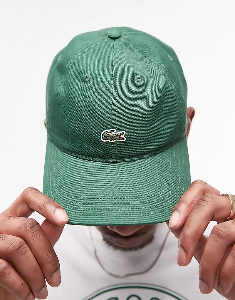 

Бейсболка унисекс зеленого цвета Lacoste