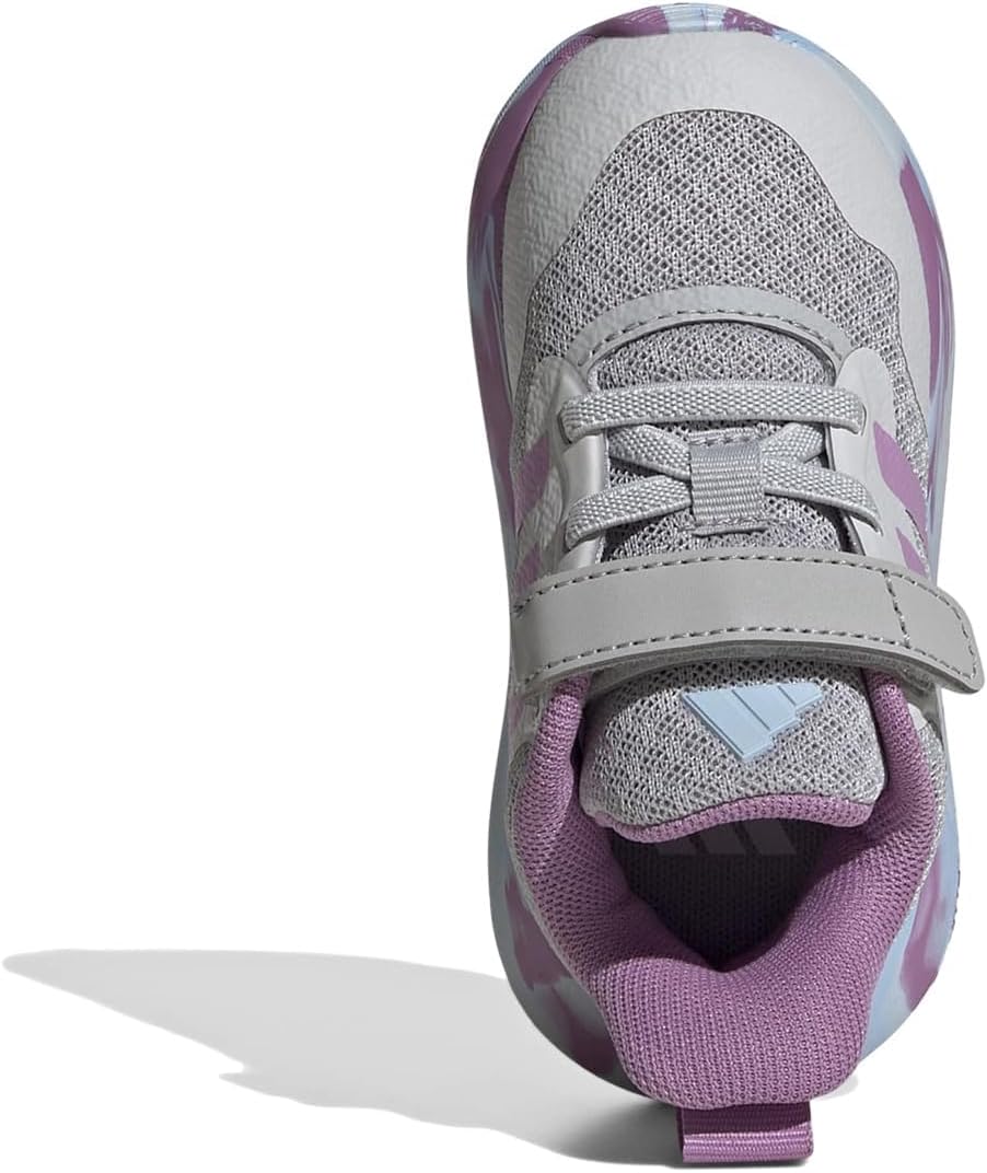 Кроссовки Adidas Unisex-Child Fortarun 2.0 для бега, фиолетовый/серый — фото 2