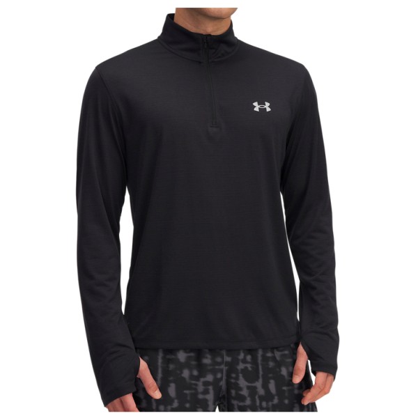

Футболка для бега Launch с застежкой-молнией 1/4 Under Armour, черный