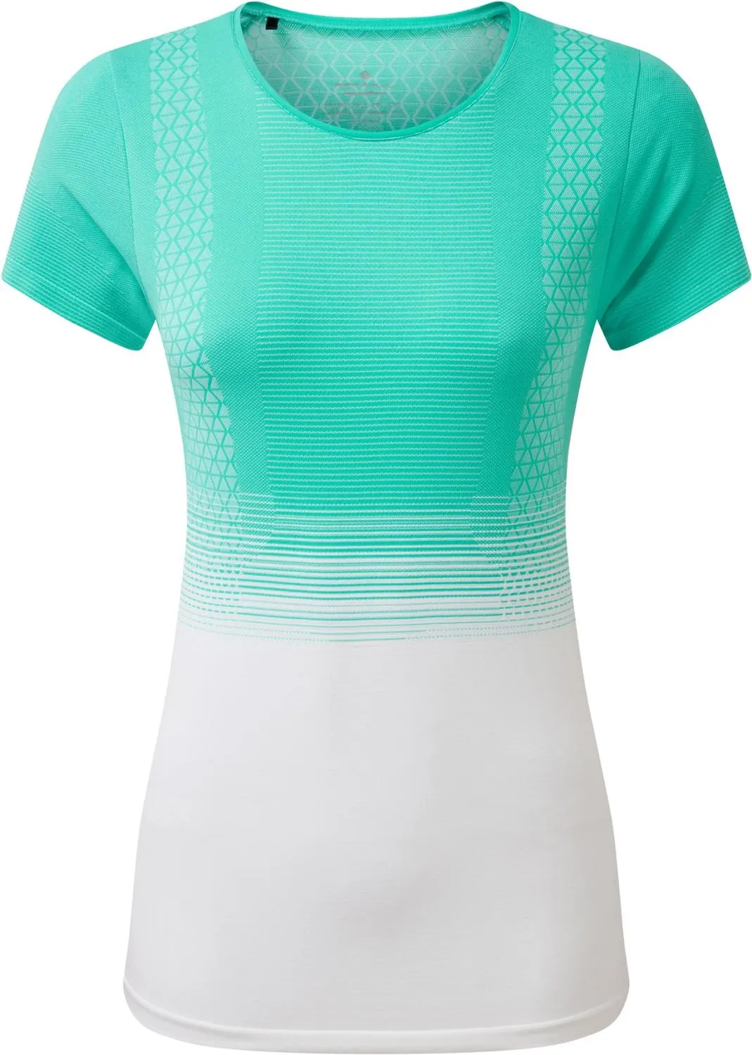 

Женская футболка Tech Marathon RONHILL, Grecian Green/Bright White