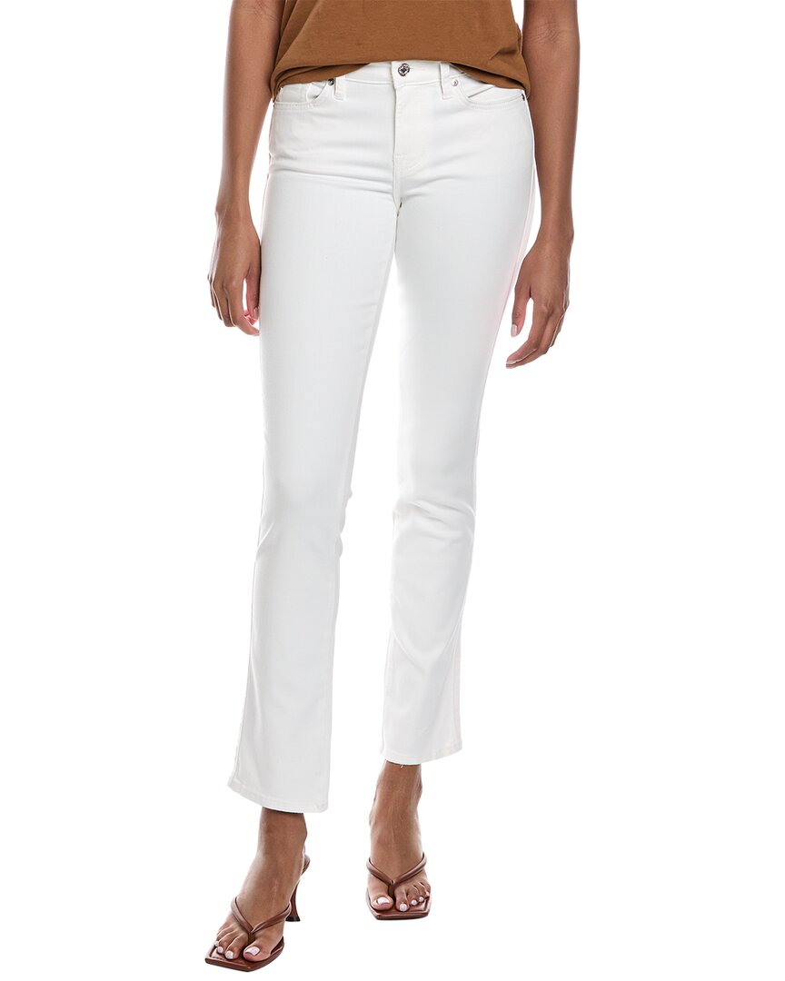 

7 For All Mankind Kimmie White облегающие прямые джинсы