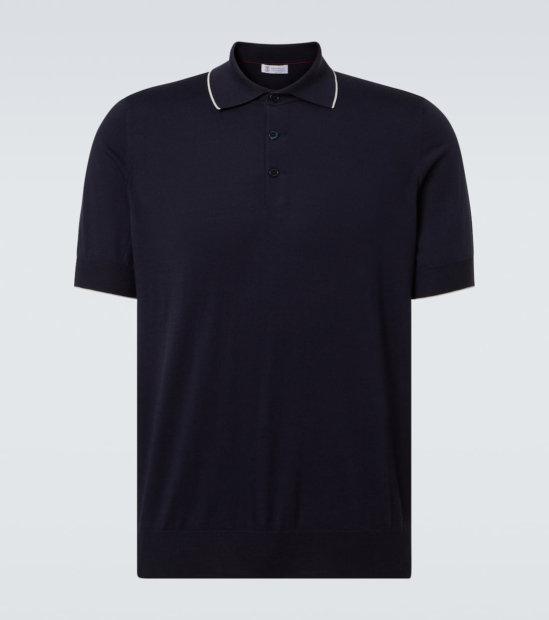 

Хлопковая рубашка-поло Brunello Cucinelli, Night