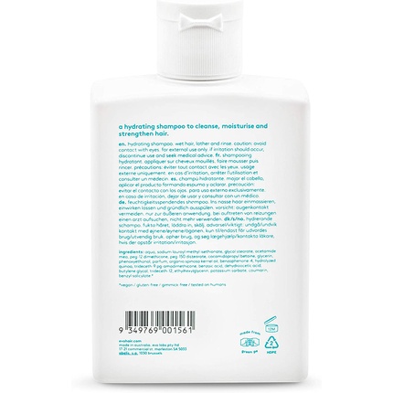 Увлажняющий шампунь evo The Therapist 300 мл 10,1 жидких унций — фото 2