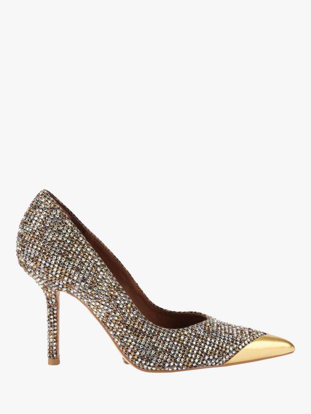 Туфли Regent Cap с заостренным мысом и кристаллами Kurt Geiger London, Beige
