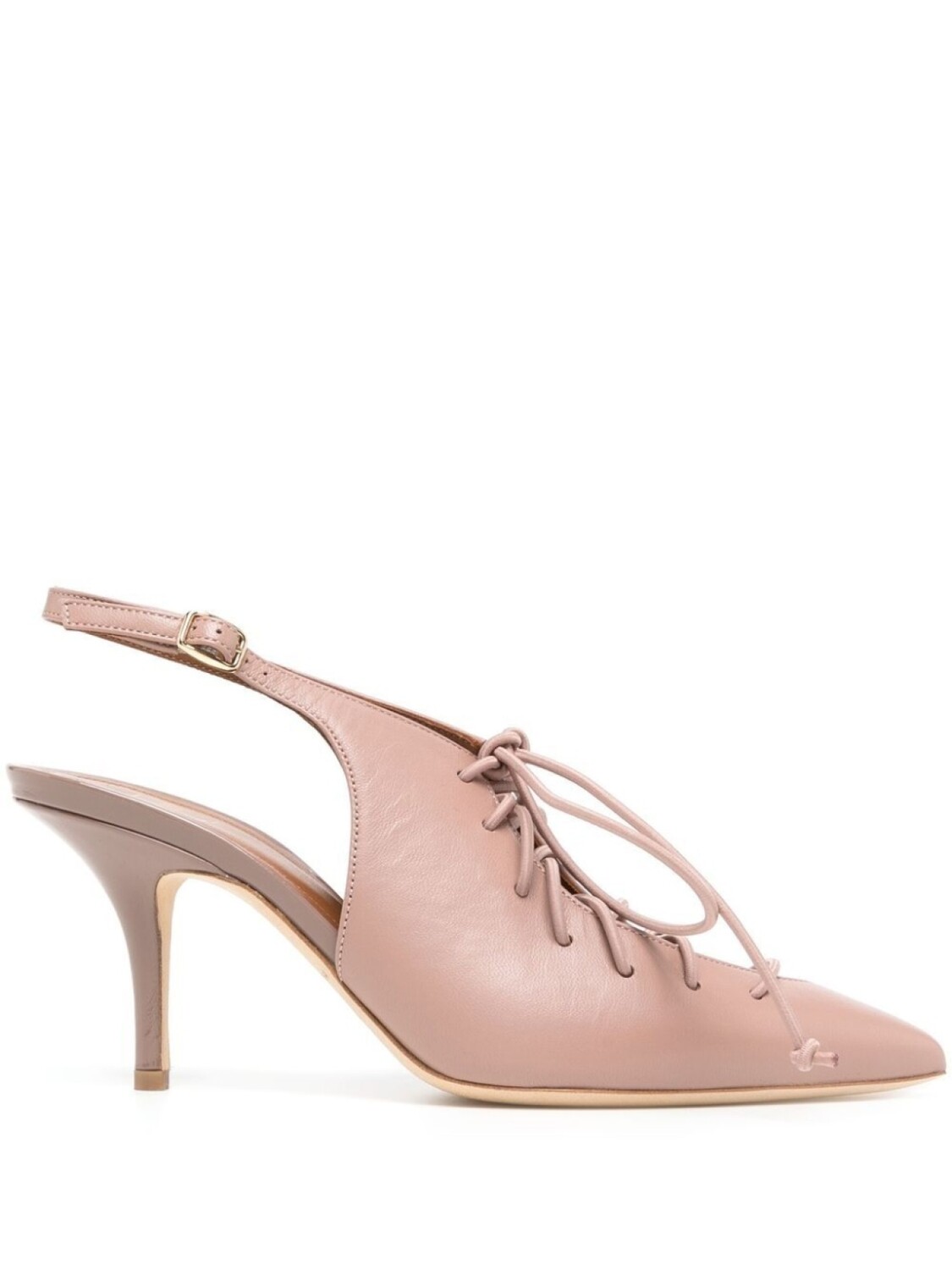 

Босоножки Alessandra 70 с ремешком на пятке Malone Souliers, нейтральный цвет