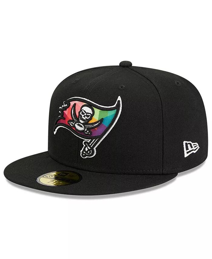 

Мужская черная приталенная кепка Tampa Bay Buccaneers 2023 NFL Crucial Catch 59FIFTY New Era, черный