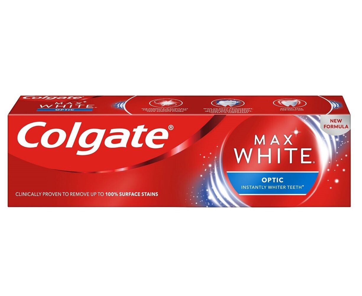 

Colgate Max White Optic Зубная паста, 75 ml