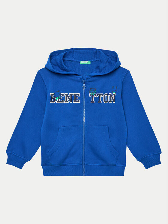 

Толстовка regular fit United Colors Of Benetton, синий