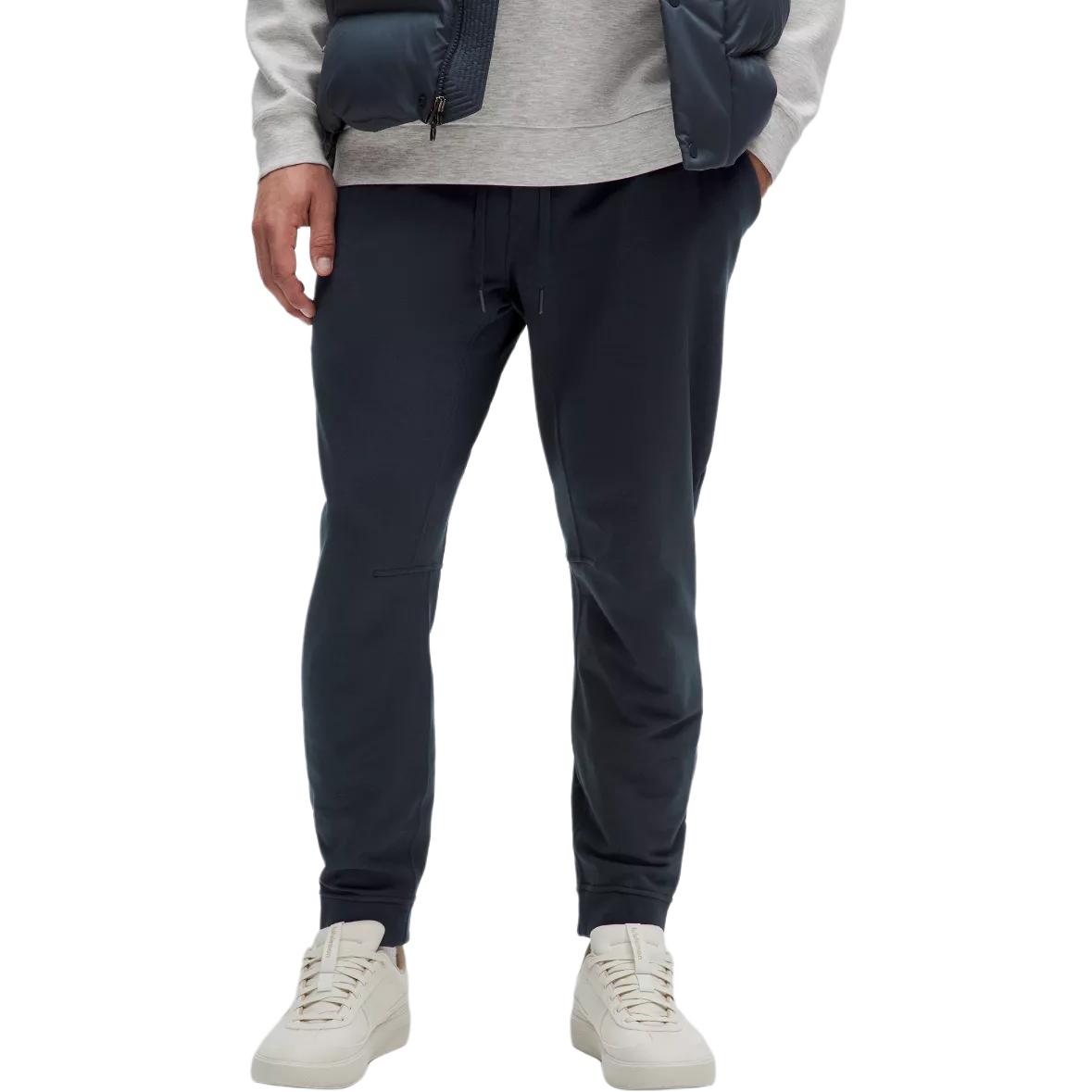 

Вязаные спортивные штаны мужские Lululemon, marine синий/trnv