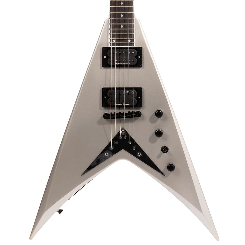 

Электрогитара Kramer Dave Mustaine Vanguard Electric Guitar with Hard Case, Silver Metallic