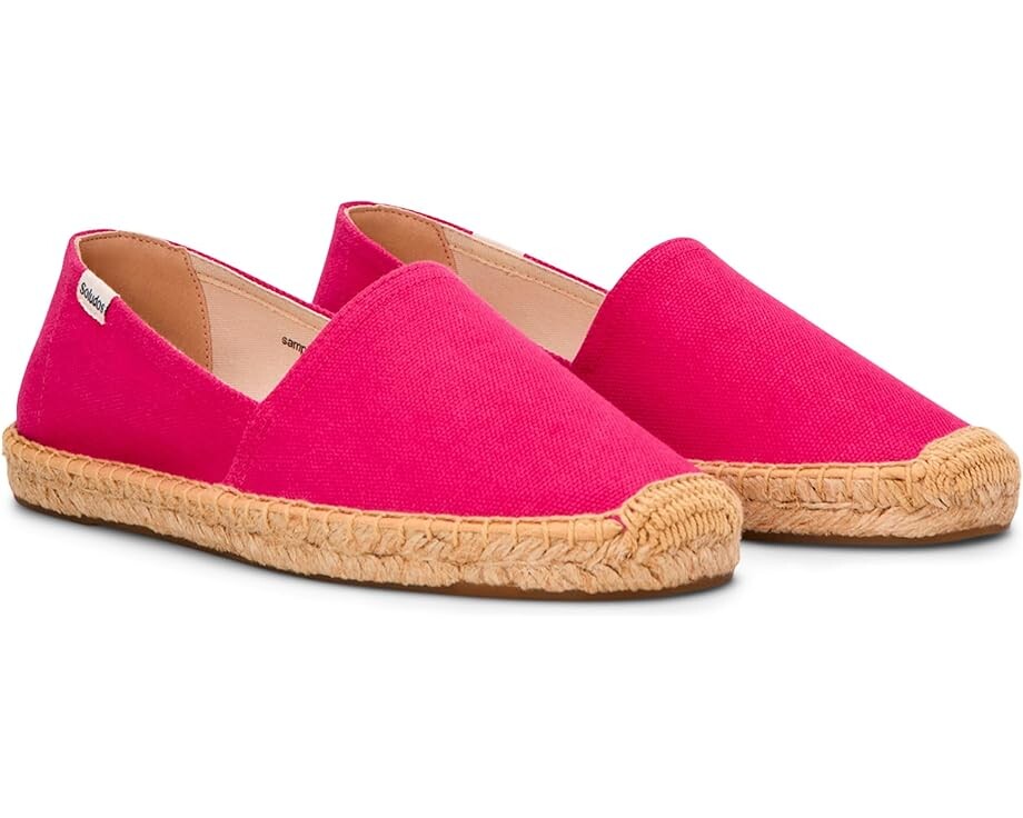 

Туфли на плоской подошве Soludos Original Espadrille, цвет Calypso Pink