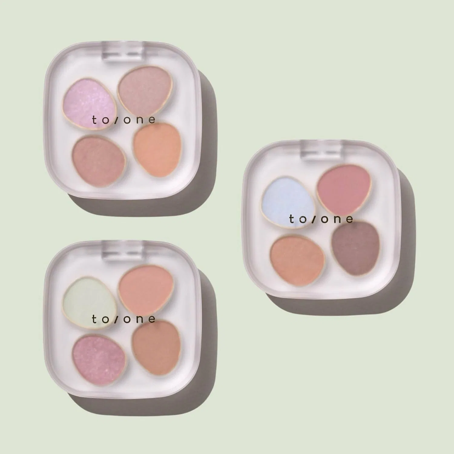 Палетка теней для век To/one Petal Float Eye Palette 04 Sweet Sorbet — фото 4