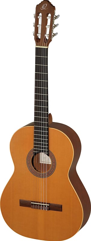 

Акустическая гитара Ortega Guitars R180L Traditional Series Left Handed Classical 6-String Guitar w/ Free Bag, Made in Spain with Solid North American Cedar Top and Bubinga Body, Satin Finish