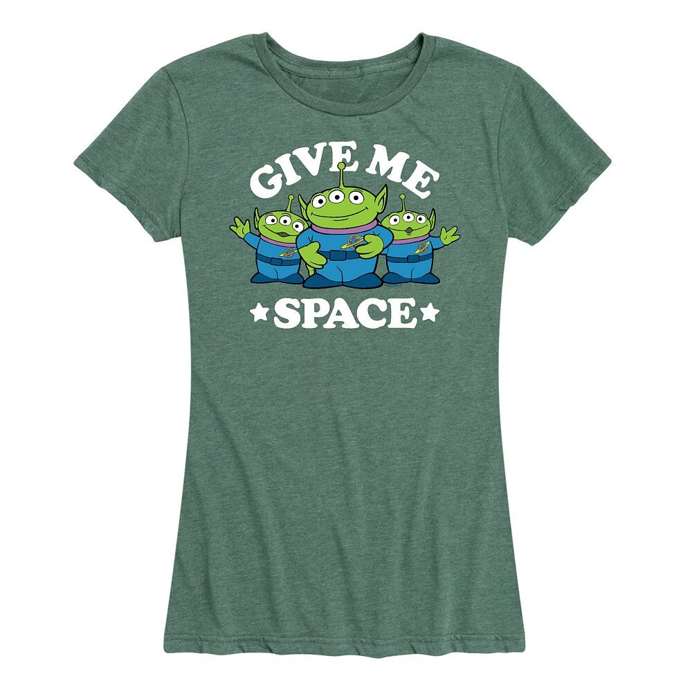 

Женская футболка с рисунком «Give Me Space» Disney/Pixar «История игрушек», цвет Heather Green