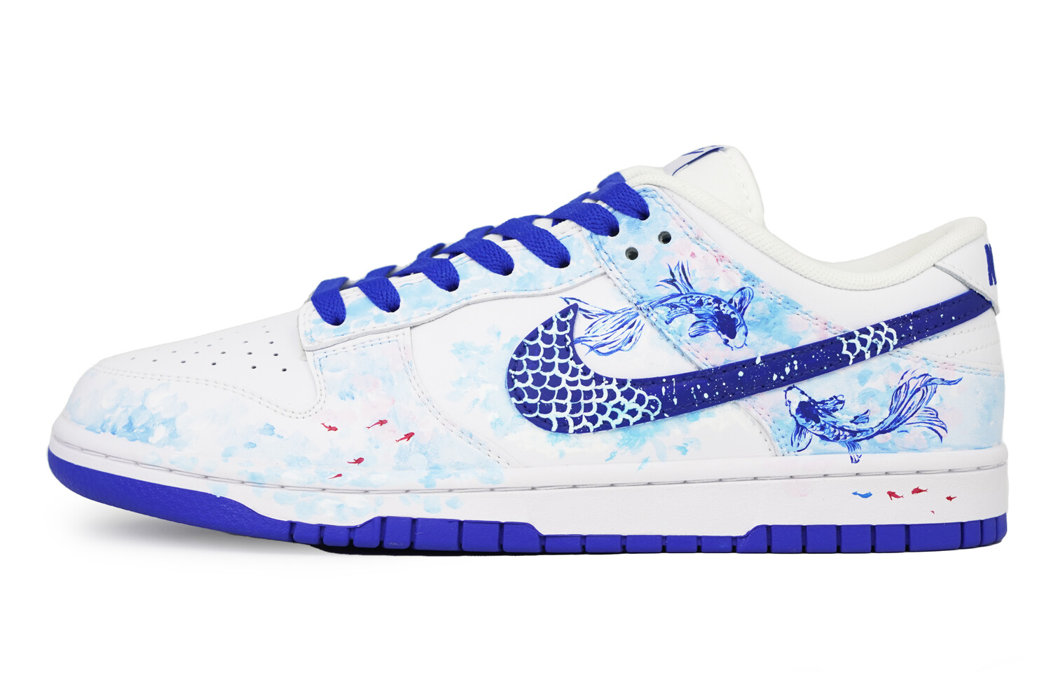 

Мужские кроссовки для скейтбординга Nike Dunk, Blue Wave Fish Shadow