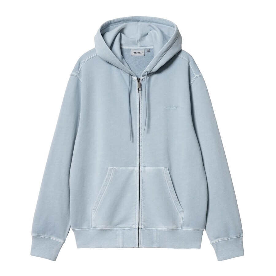 

Свитер с капюшоном на молнии Carhartt WIP Zip-Up Hoodie, светло-синий