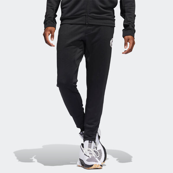 Спортивные штаны adidas Rose Pant 3 Basketball Training Sports Long Pants Black, черный — фото 4