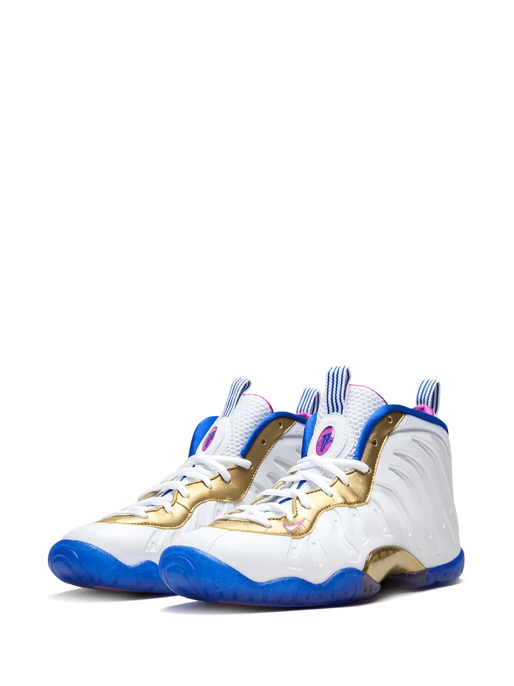 Кроссовки Little Posite One Nike Kids, белый — фото 2