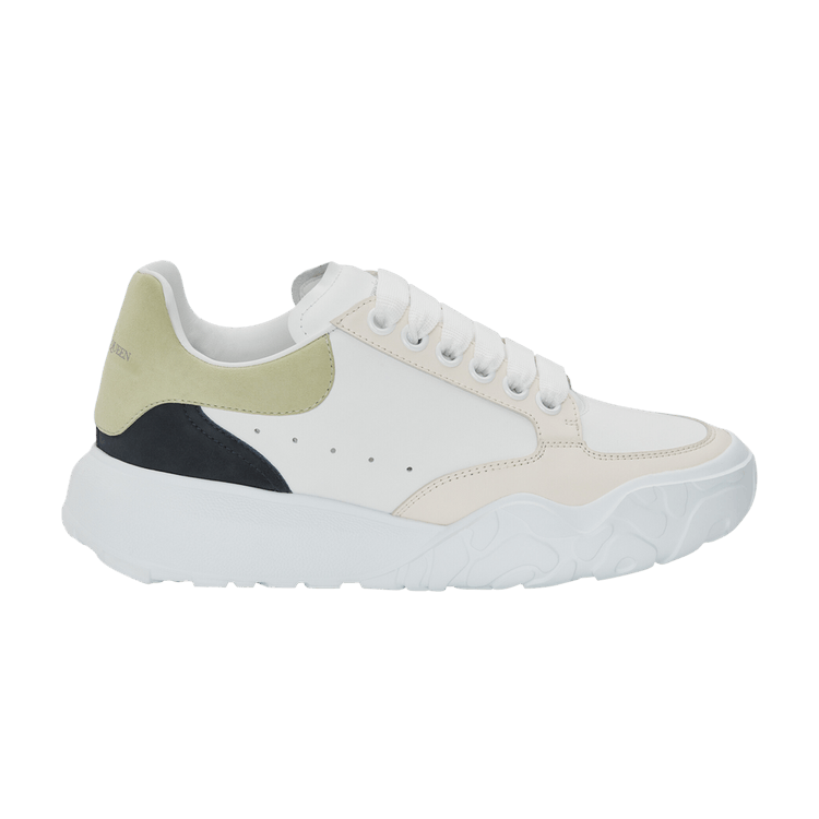 Кроссовки Alexander McQueen Wmns Court Trainer 'White Anthracite', белый