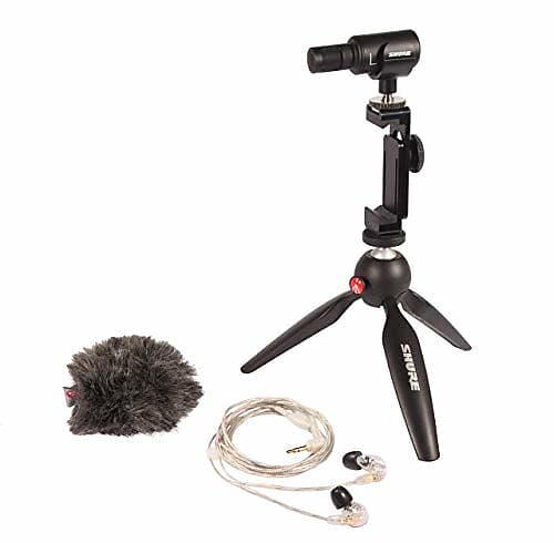 

Микрофон Shure MOTIV MV88+ Video Kit with iOS / USB Condenser Microphone