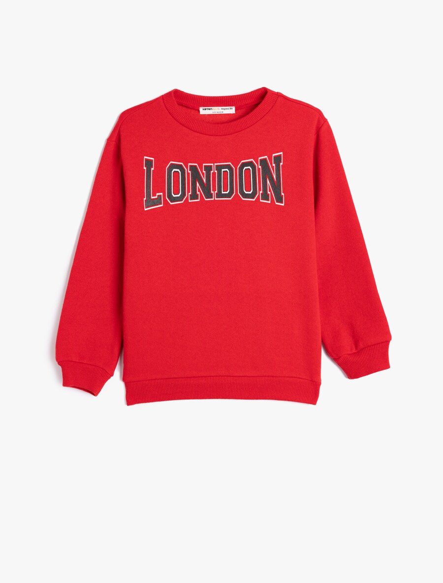 

Толстовка Koton, цвет Fire red
