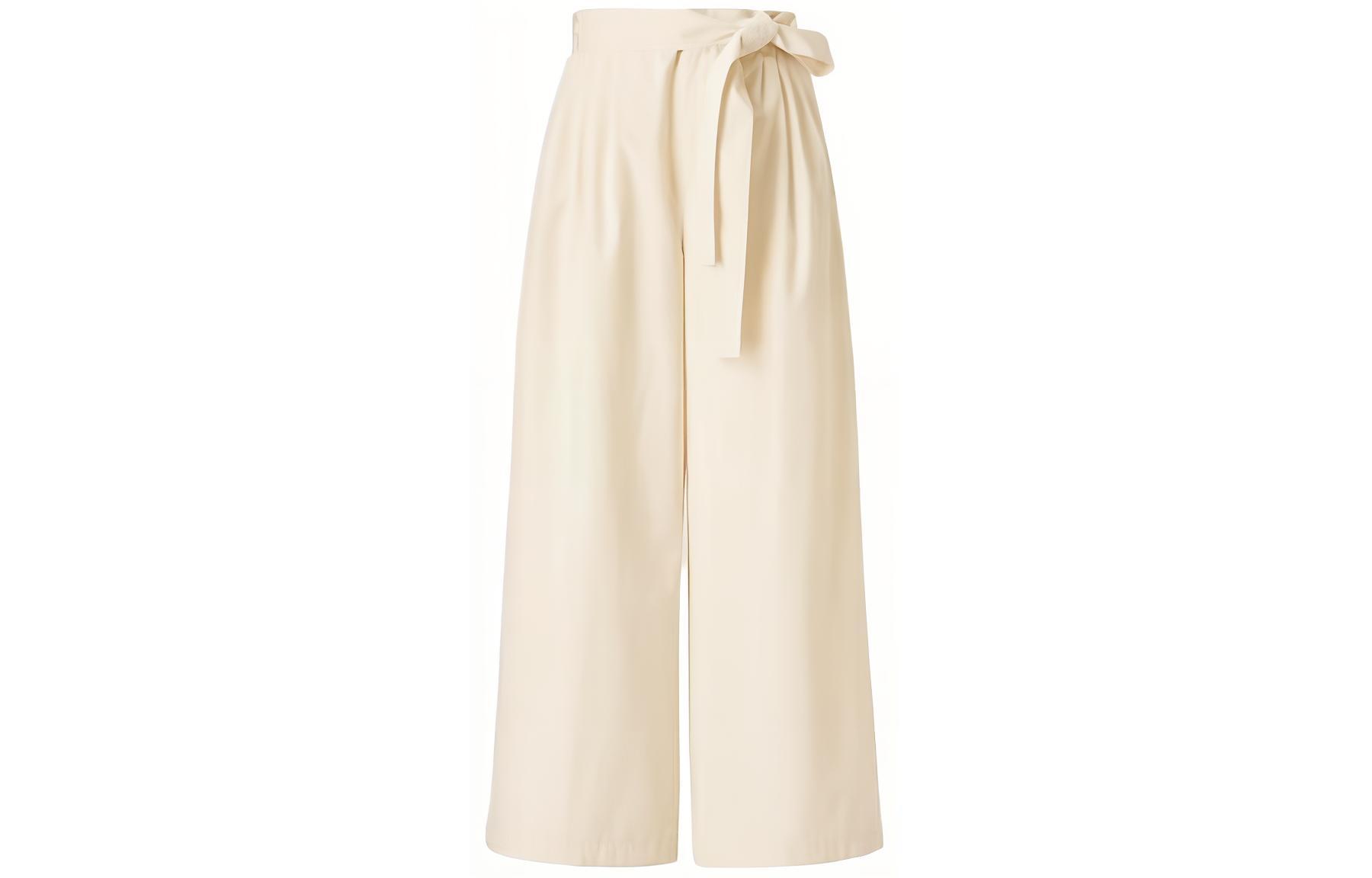 

SS24 Повседневные брюки женские натуральные UNIQLO, Natural