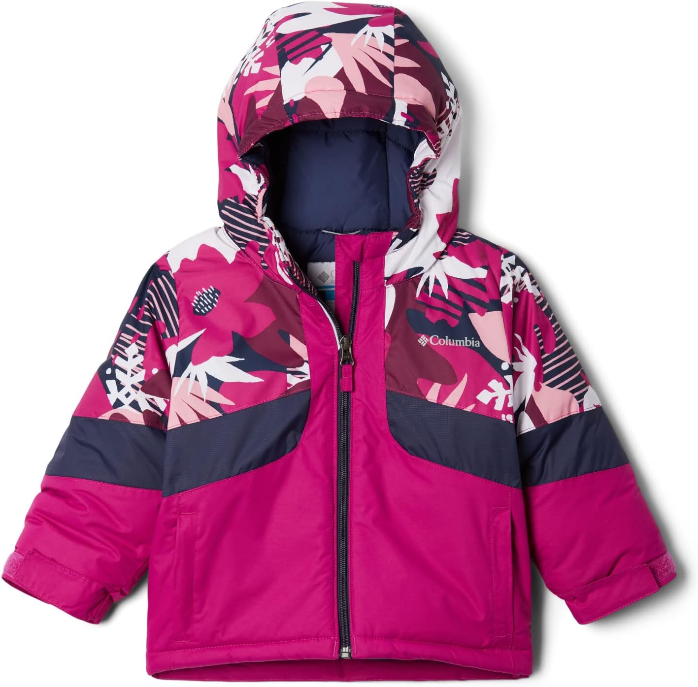 Columbia детская куртка Horizon Ride II, Wild Fuchsia/Wild Fuchsia Scraptanical — фото 4