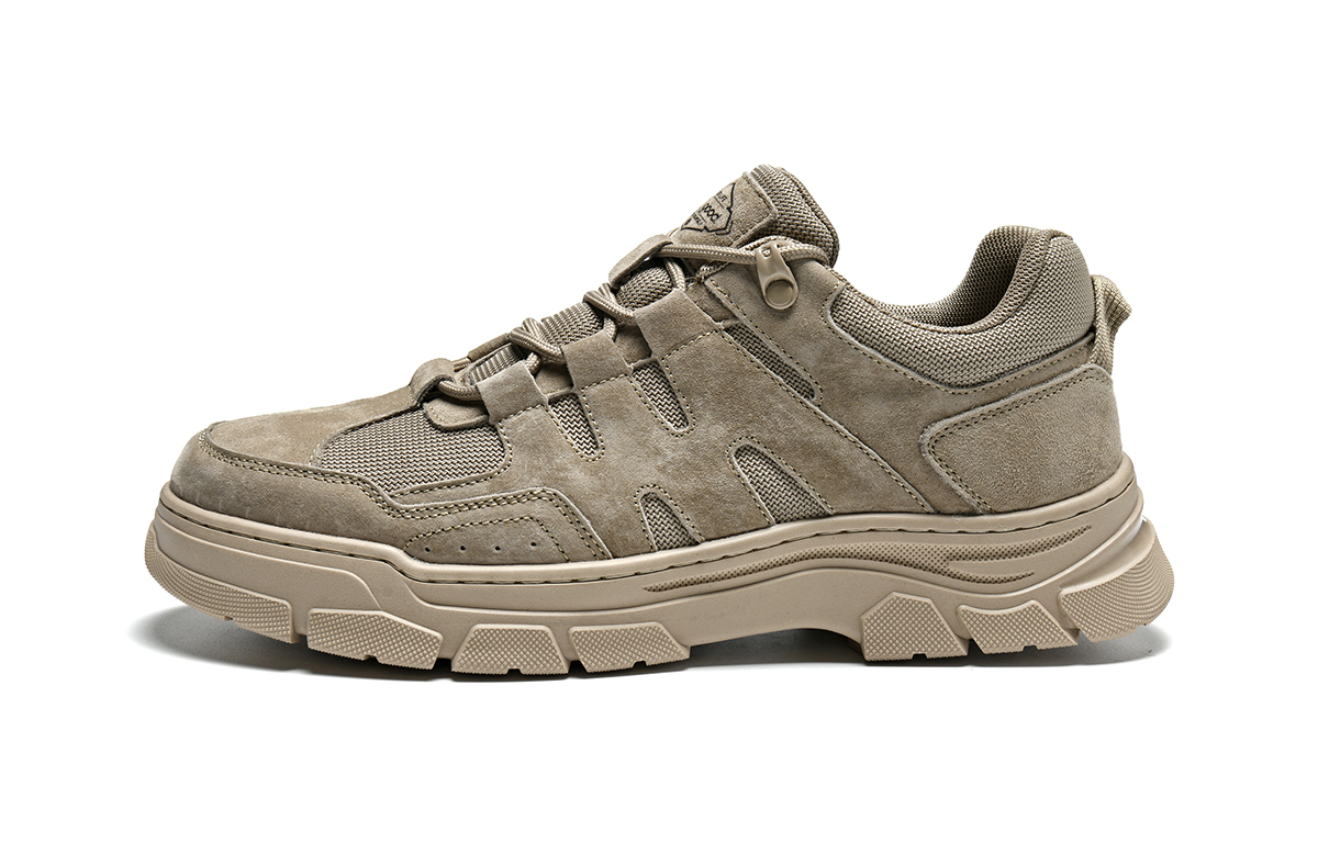 

HLA Низкие рабочие ботинки мужские серо-песочные песочные, цвет Sand