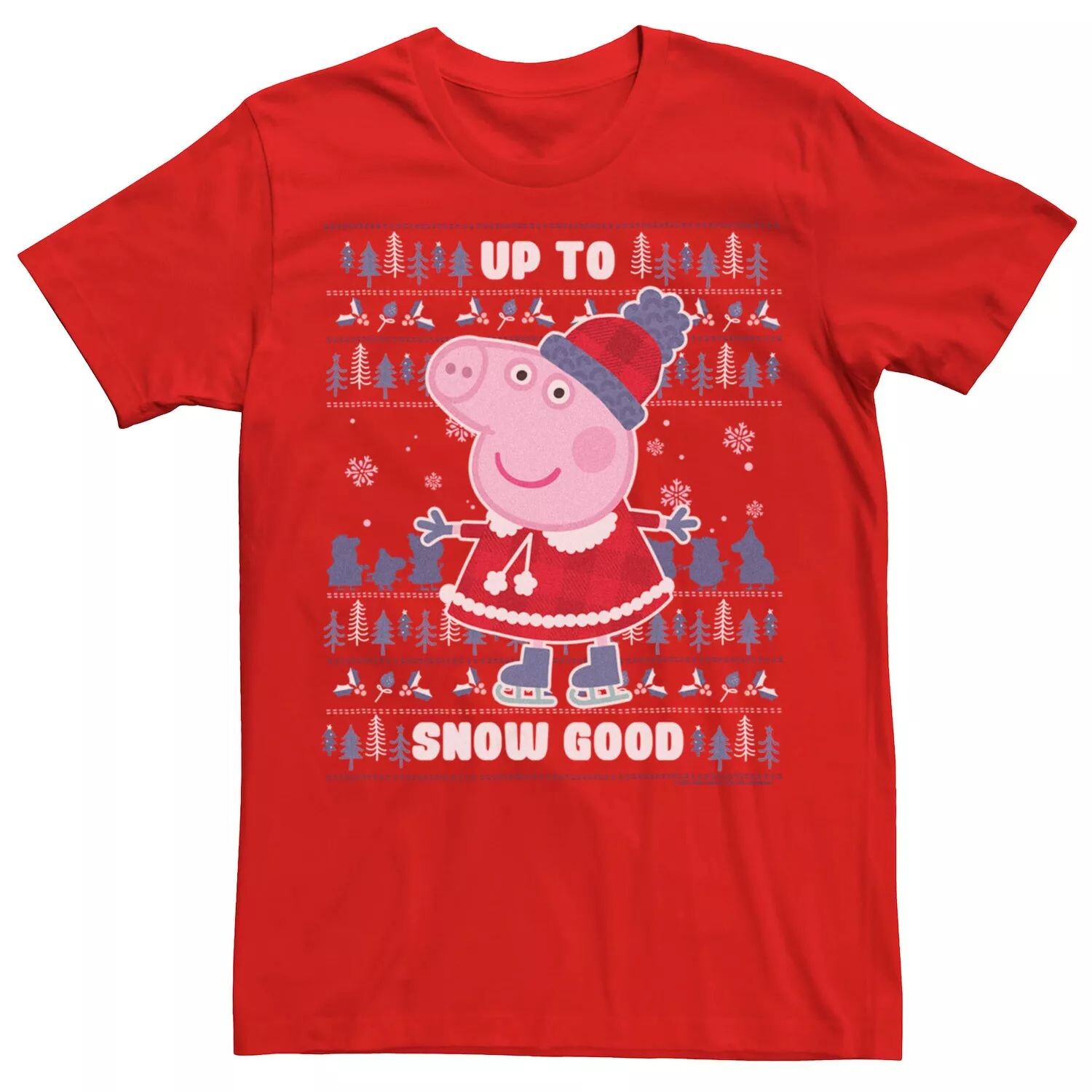 

Мужская футболка Peppa Pig Tv Up To Snow Good Tee Licensed Character