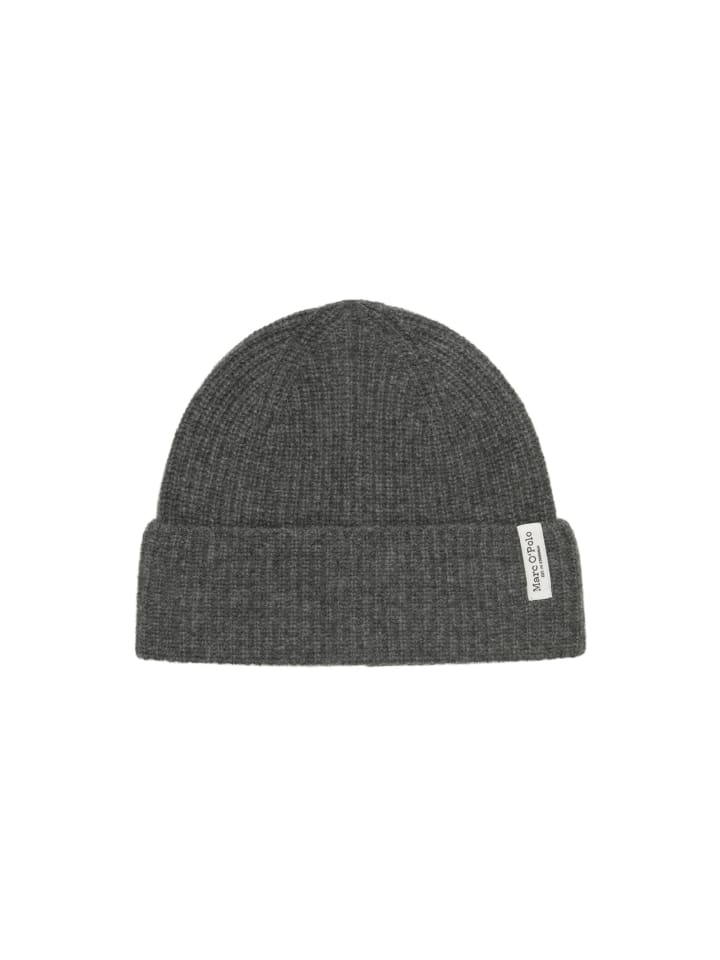 

Вязаная шапка цвета Rocky Gray Melange Marc O'Polo