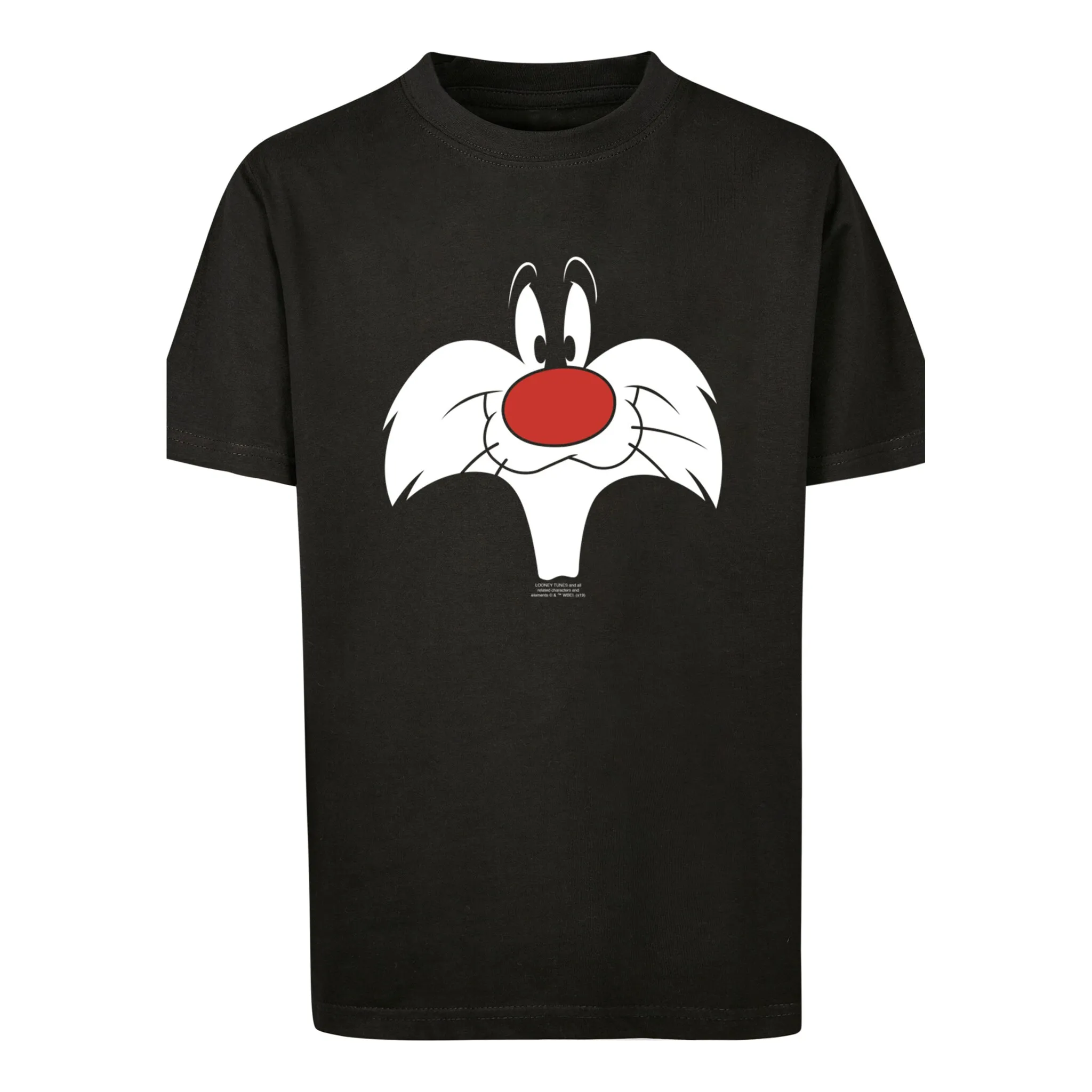 

Футболка F4NT4STIC «Looney Tunes Sylvester Big Face», принт, черный