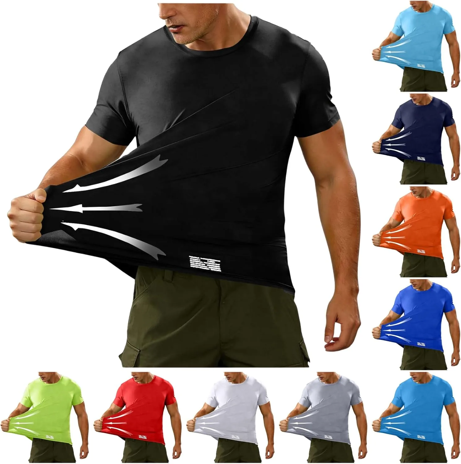 

Футболка для тренировок ABABC мужская Quick Dry