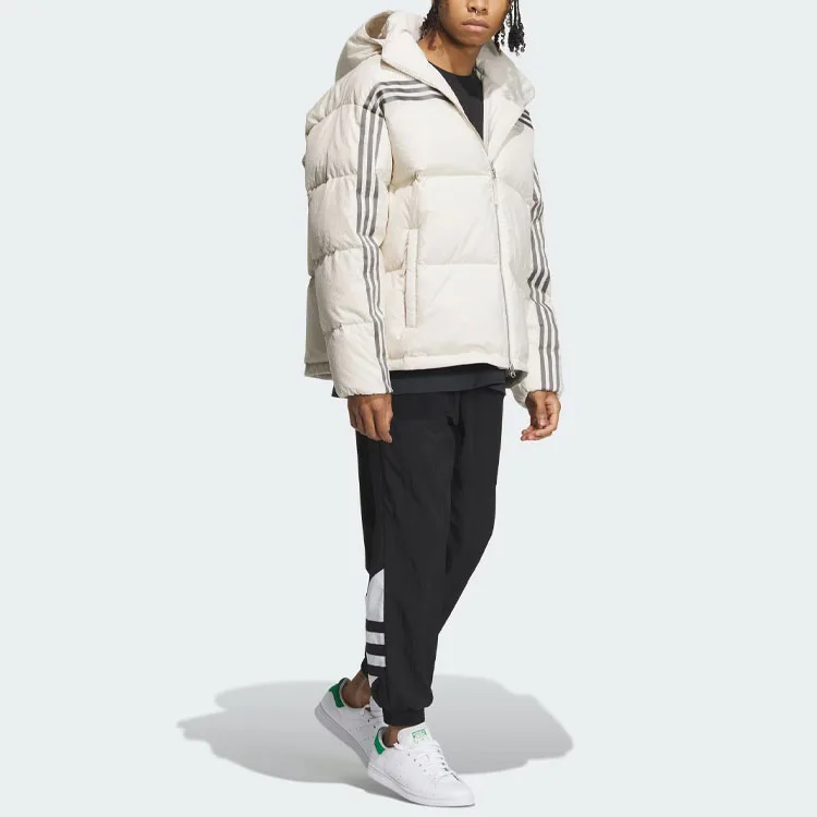 Adidas Originals Пуховик мужской светло-коричневый — фото 4