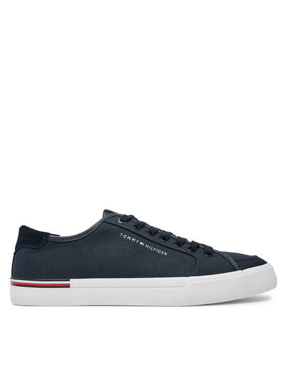 

Тканевые кроссовки Core Corporate Vulc Canvas FM0FM05398 Tommy Hilfiger, синий
