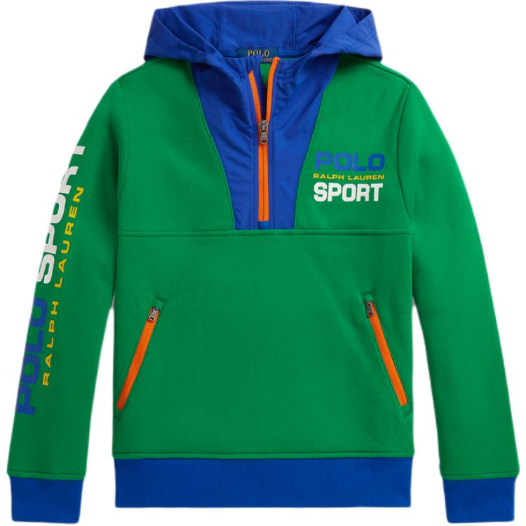 

Свитшот Kids' Polo Ralph Lauren, зеленый