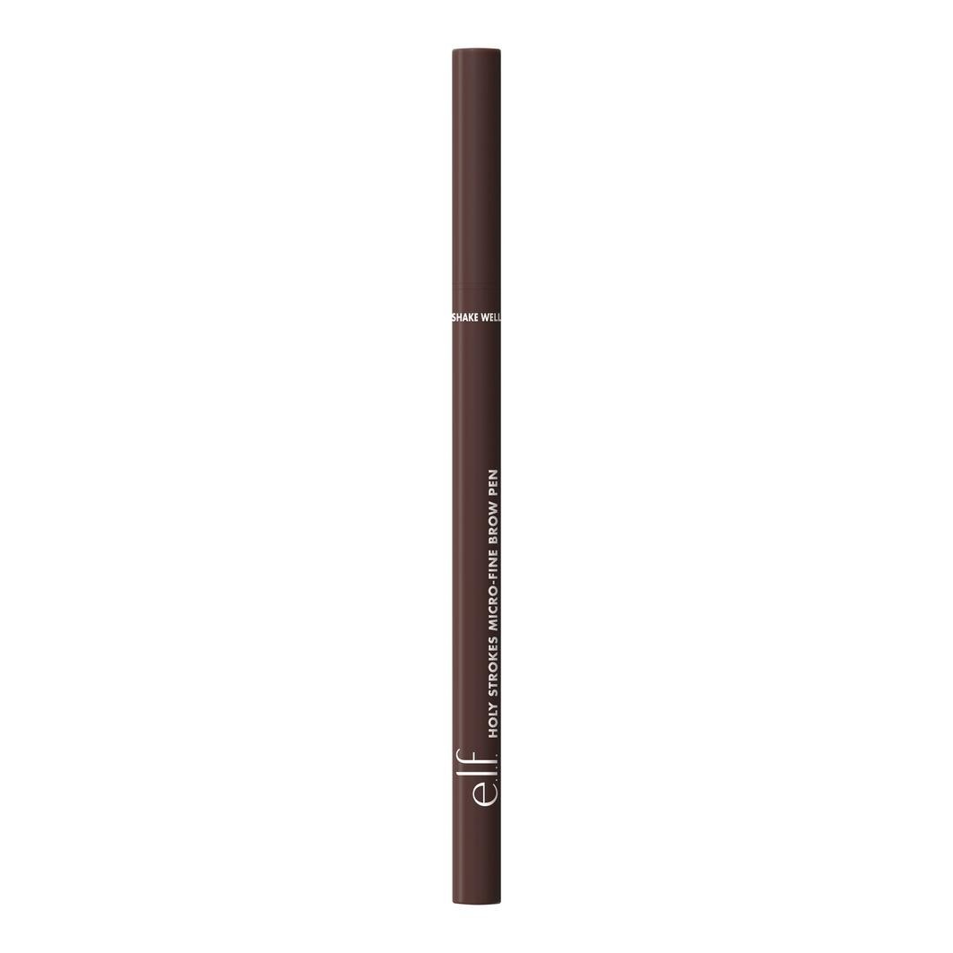 

Карандаш для бровей holy strokes micro fine brow pen Elf Cosmetics, dark brown, объем 0.7 мл