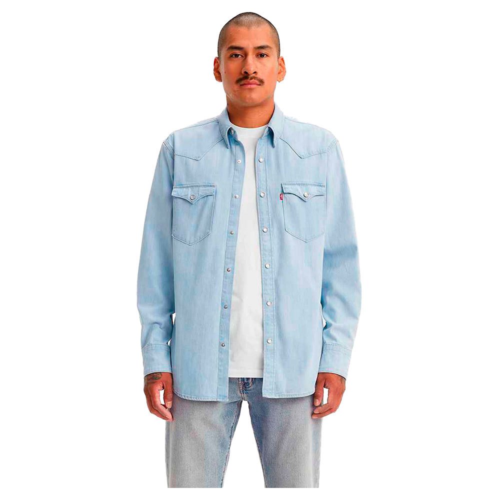 

Рубашка с длинным рукавом Levi's Barstow Western Standard, синий