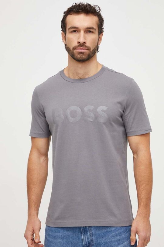 

Босс зеленая футболка Boss, серый, Зеленый, Босс зеленая футболка Boss, серый