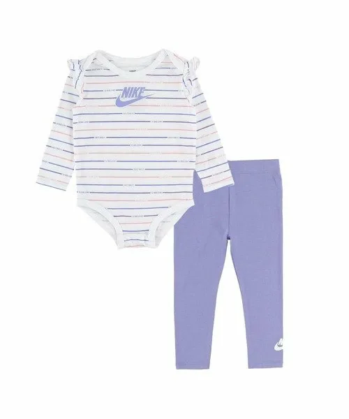 Комплект для ребенка (80–90 см): комплект боди и леггинсов NKG JDI Nike, PURPLE