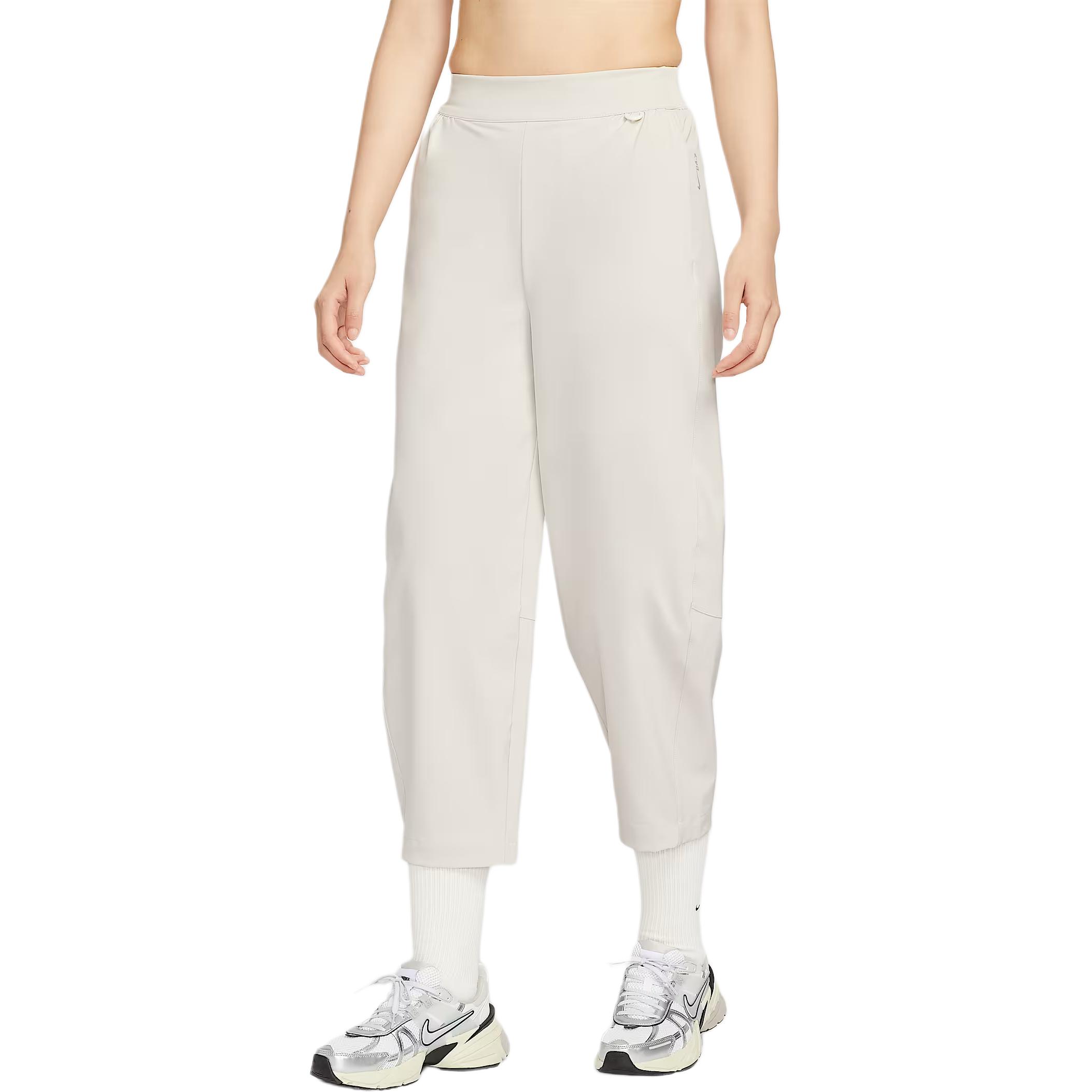 Женские повседневные брюки dri fit Nike, коричневый/серый — фото 2
