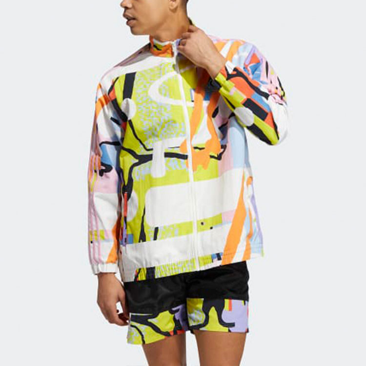 Куртка унисекс многоцветная Adidas Originals, цвет Multicolor — фото 2