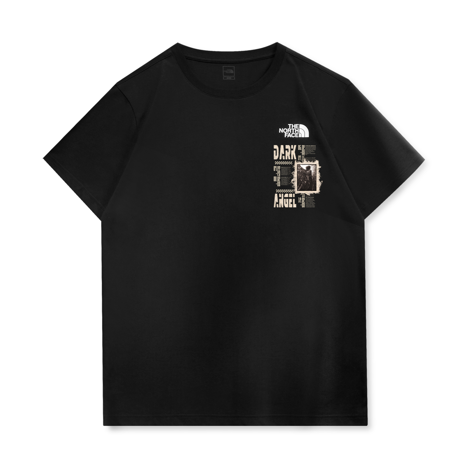 

THE NORTH FACE Футболка унисекс черная, Черный, THE NORTH FACE Футболка унисекс черная