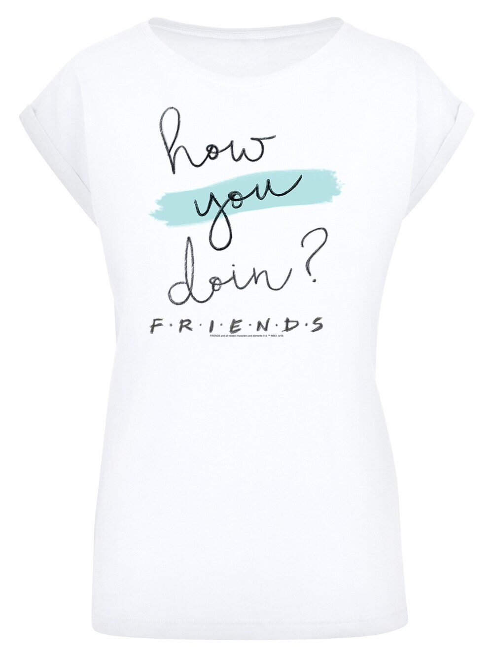 

Рубашка F4Nt4Stic Friends How You Doin, белый